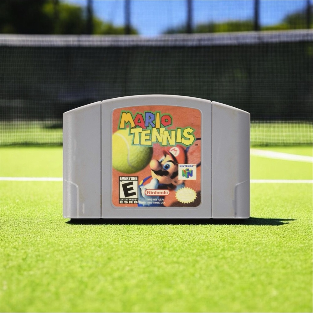 Nintendo Mario Tennis Game Cartridge - Gray